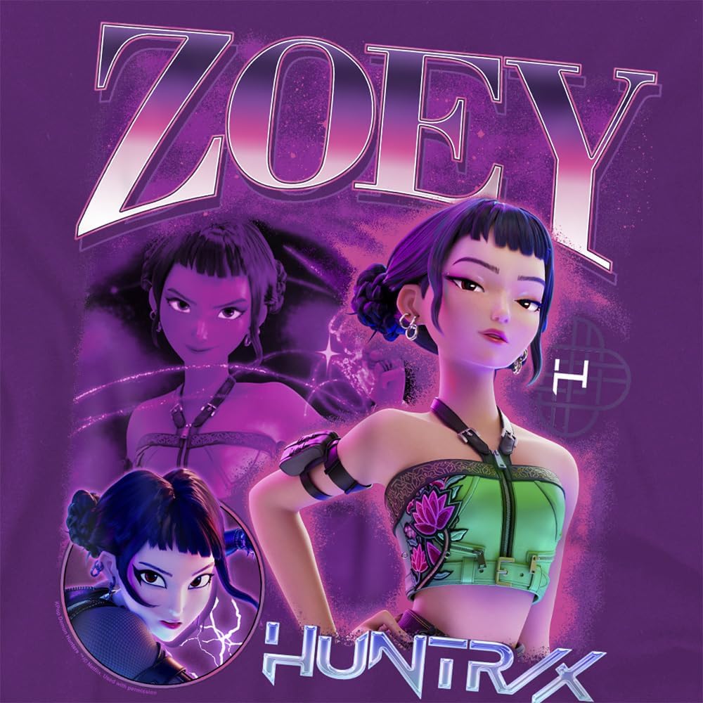 T-shirt unisexe Zoey Bootleg Huntr/X – Image 2
