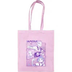 Sac tote bag réutilisable HUNTRIX rose