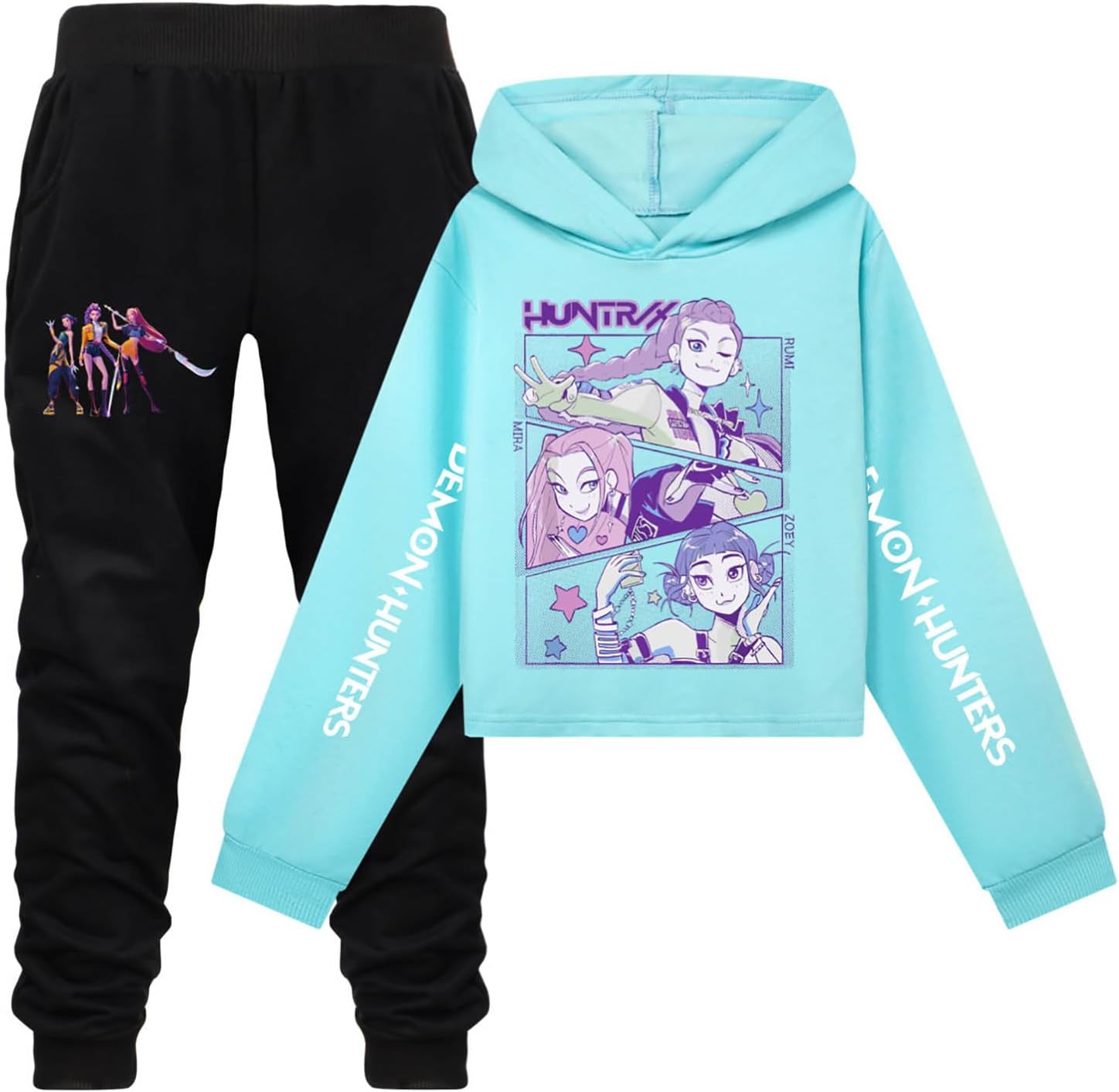 Ensemble Haut et Bas KPop Demon Hunters fille