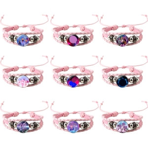 Lot de 9 Bracelets en cuir Huntrix