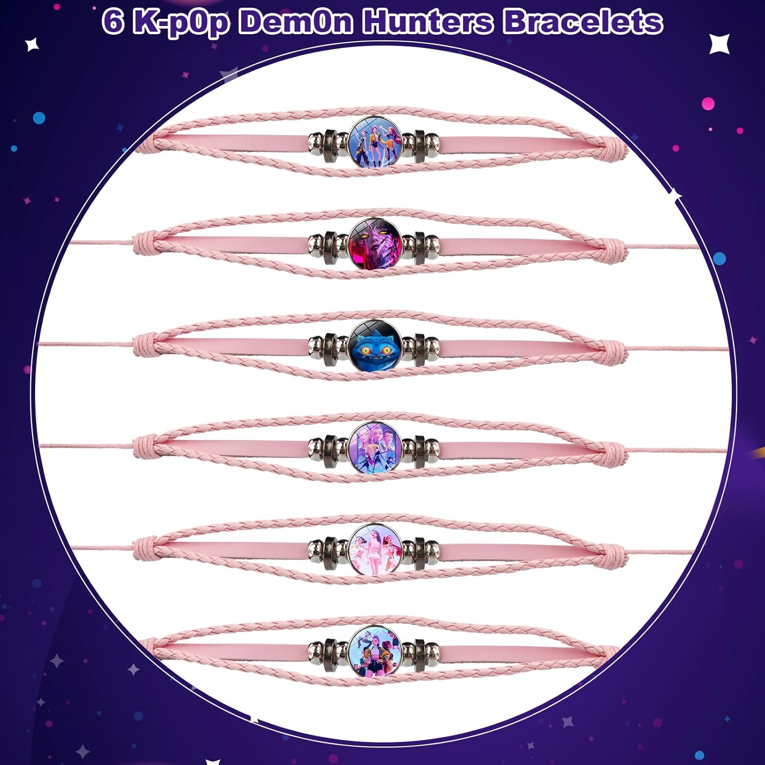 Bracelets KPop Demon Hunters Zoey, Rumi, Mira – Image 5