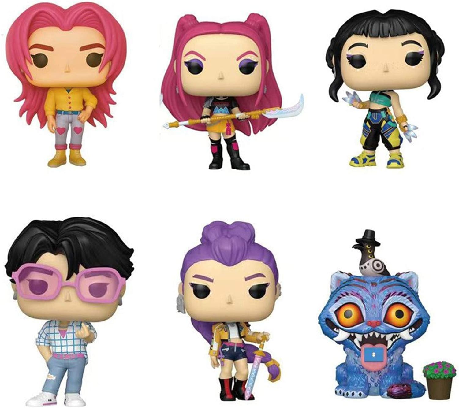 Pack de 6 mini-figurines Rumi, Mira et Zoey