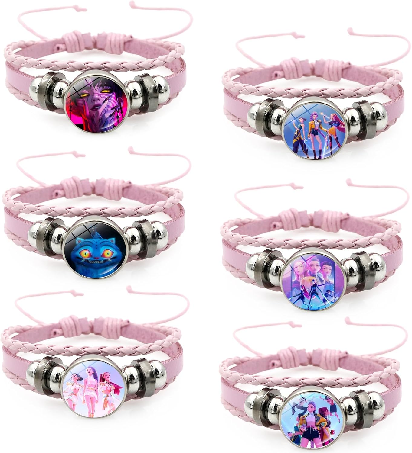 Bracelets KPop Demon Hunters Zoey, Rumi, Mira
