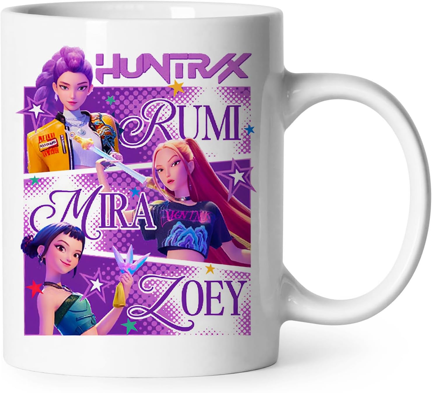 Mug Rumi, Mira et Zoey Huntr/x KPop Demon Hunters