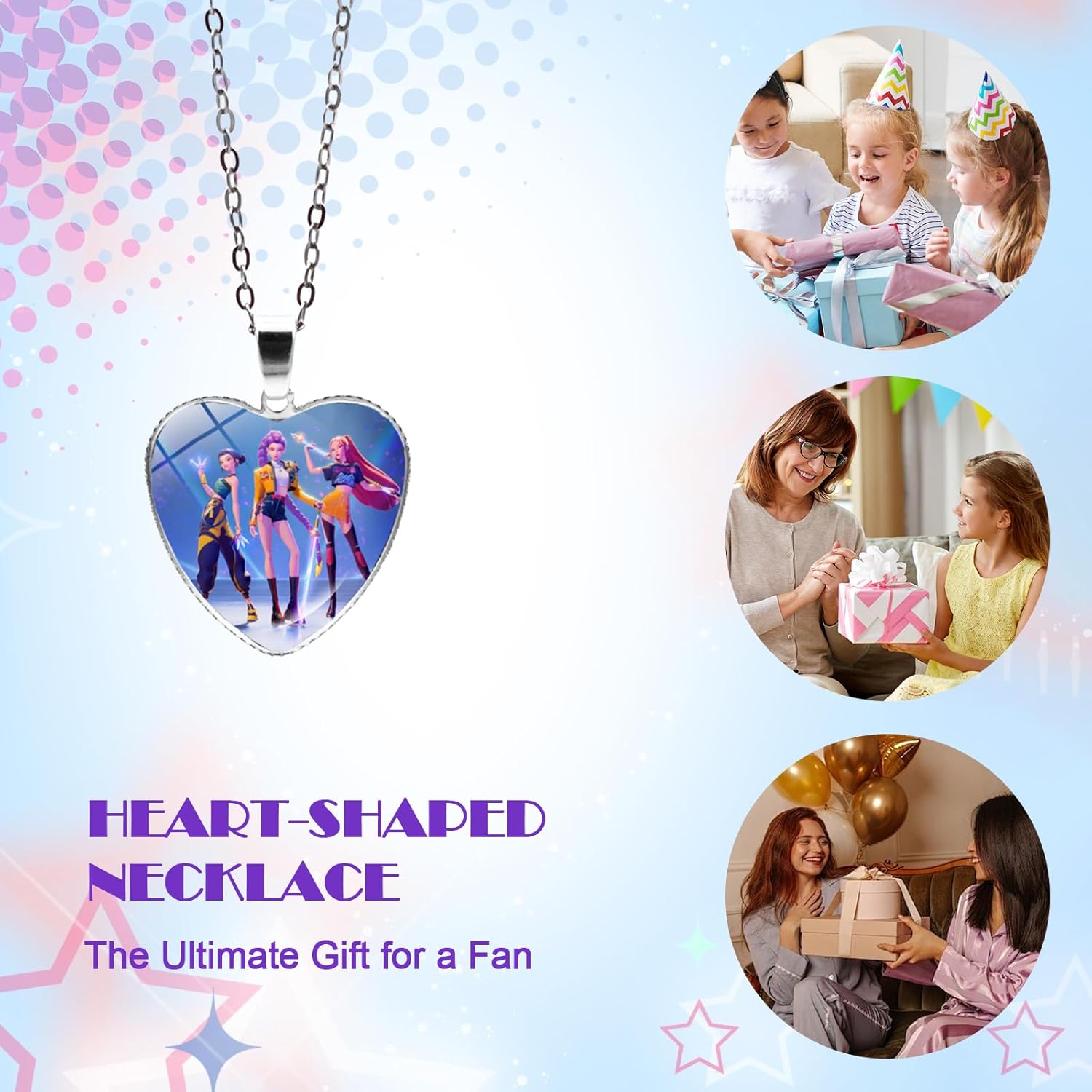 Coffret 6 colliers coeur Huntr/x – Image 4