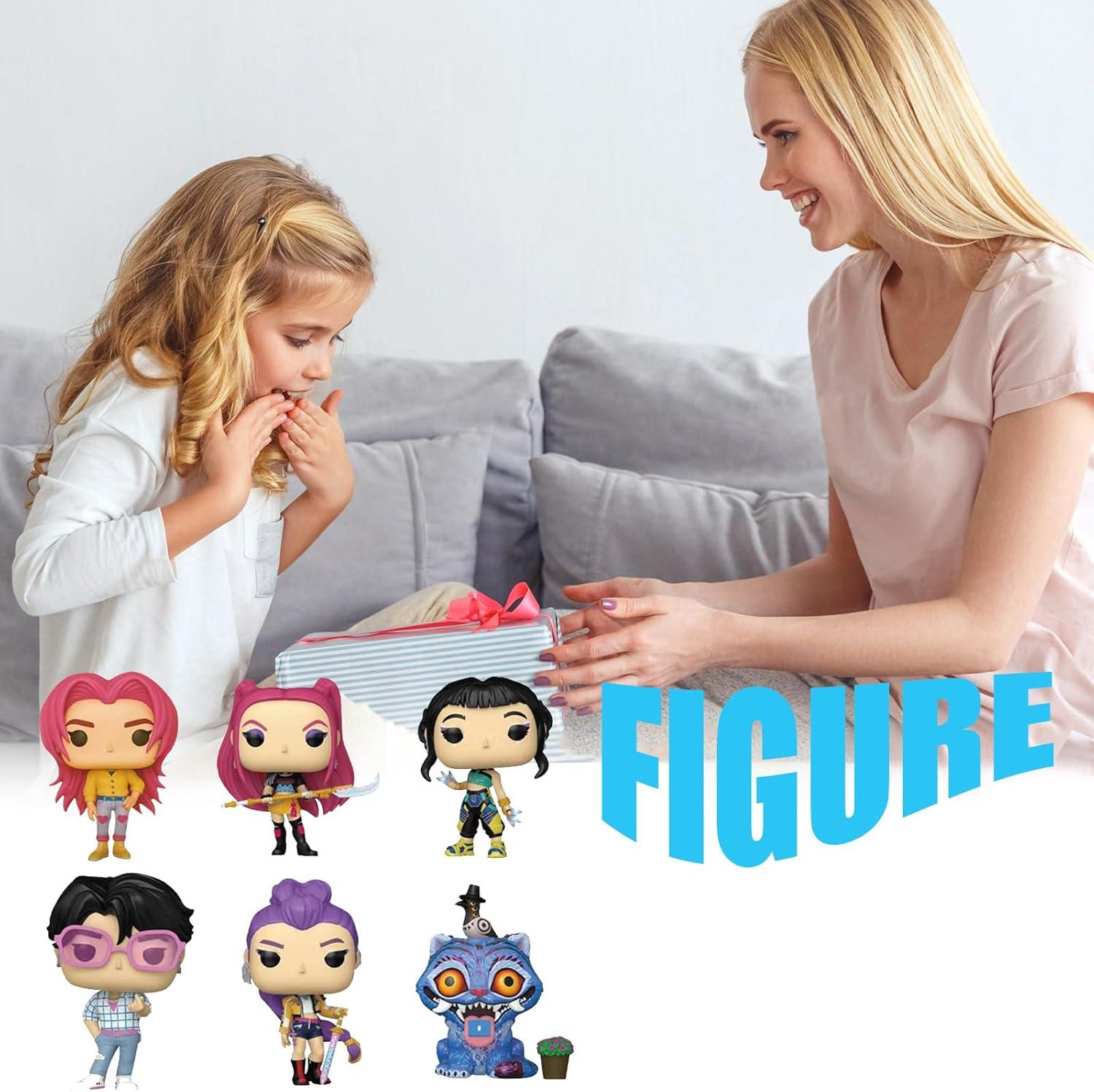 Pack de 6 mini-figurines Rumi, Mira et Zoey – Image 2