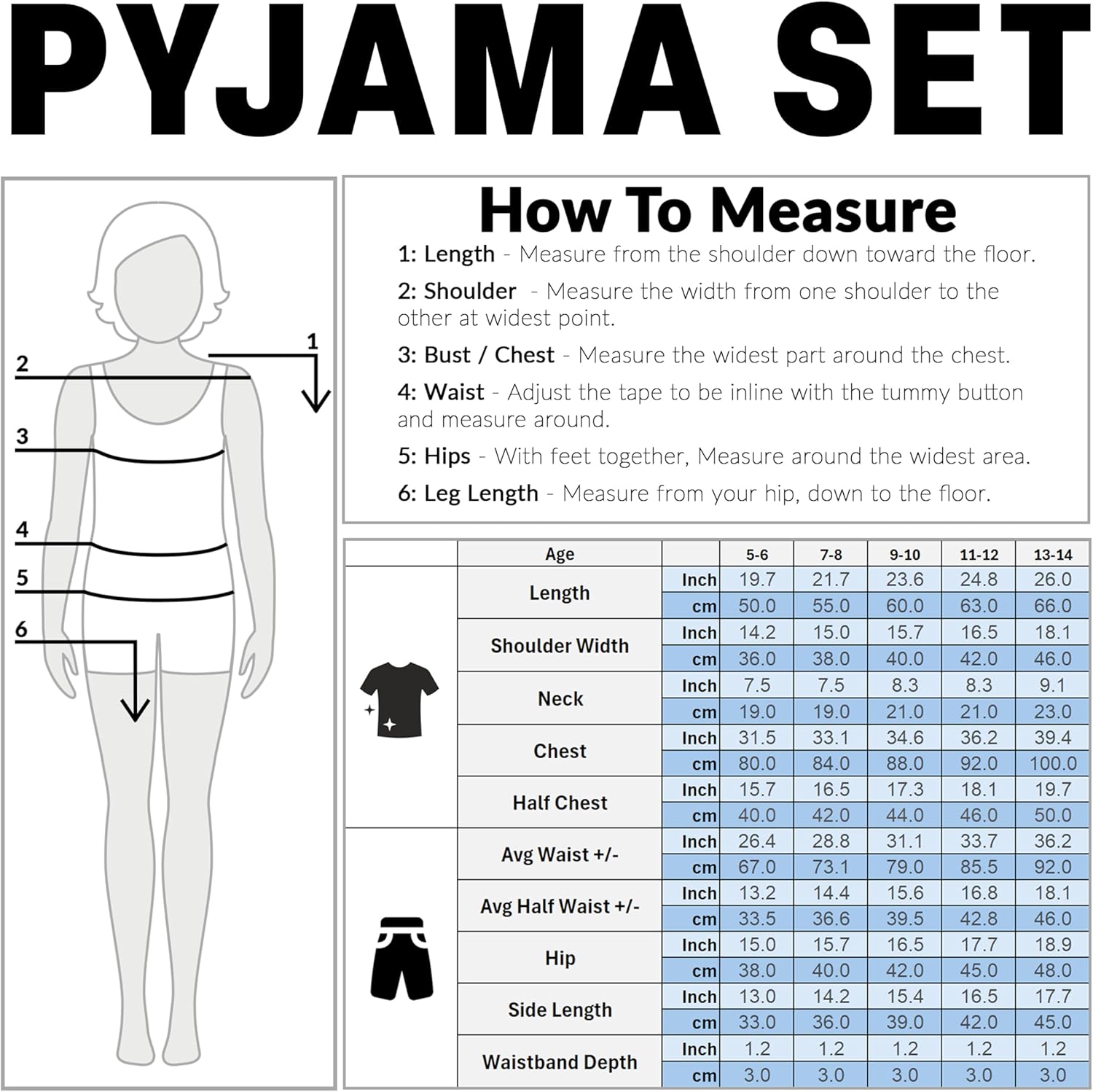 Pyjama enfant Saja Boys, T-Shirt & Short 5-14 Ans – Image 6