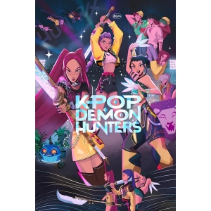 Poster KPop Demon Hunters en 4 tailles