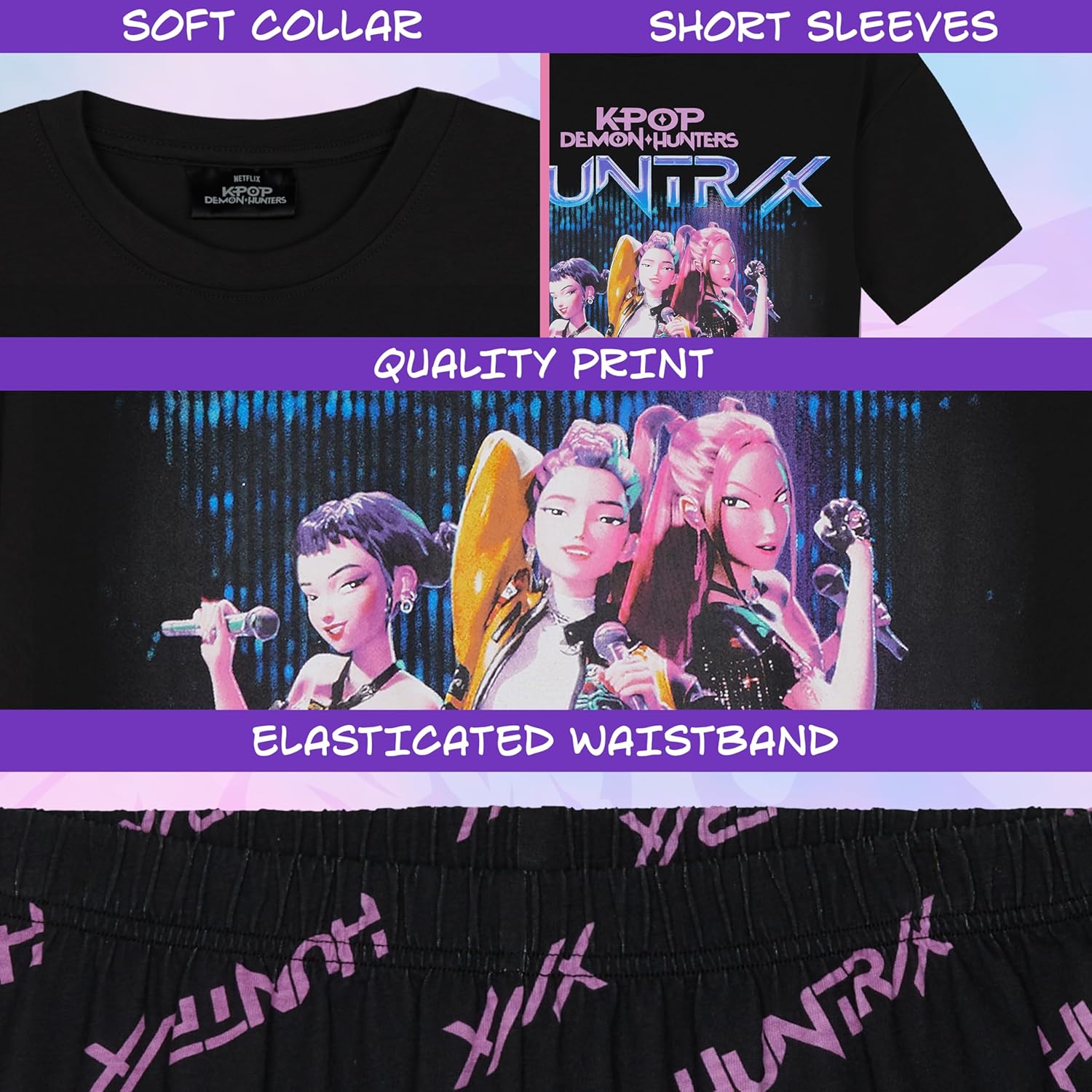 Pyjama enfant Saja Boys, T-Shirt & Short 5-14 Ans – Image 3