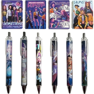 Coffret Stylos x6 et Cahiers HUNTRIX