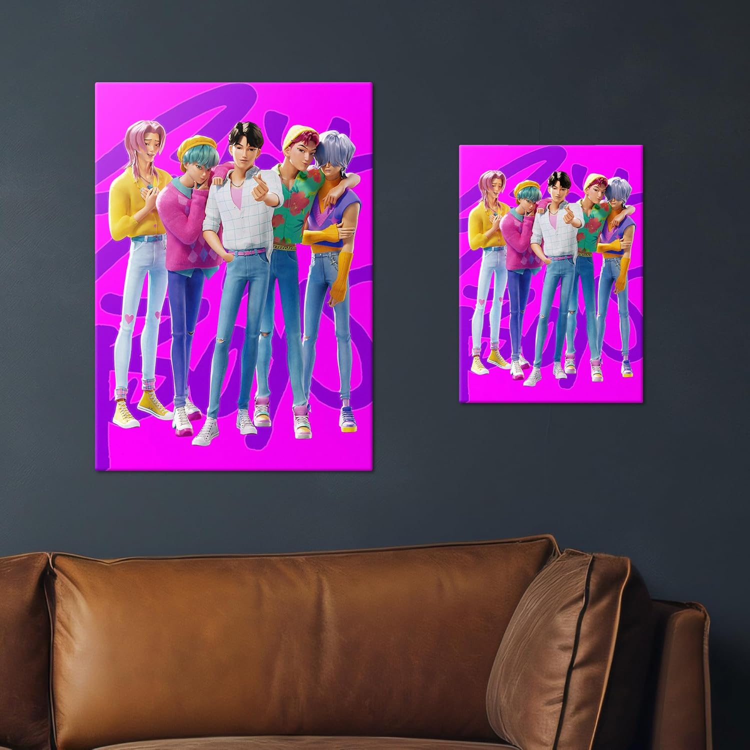 Poster métallique Saja Boys 32 x 45 cm – Image 6