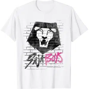 T-Shirt Saja Boys Graffiti Wall Kpop Demon Hunters