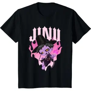 T-Shirt Jinu Demon Heart Flames KPop Demon Hunters