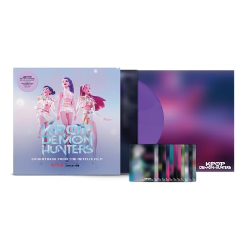 Vinyle K-Pop Demon Hunters Amazon Exclusive Violet LP