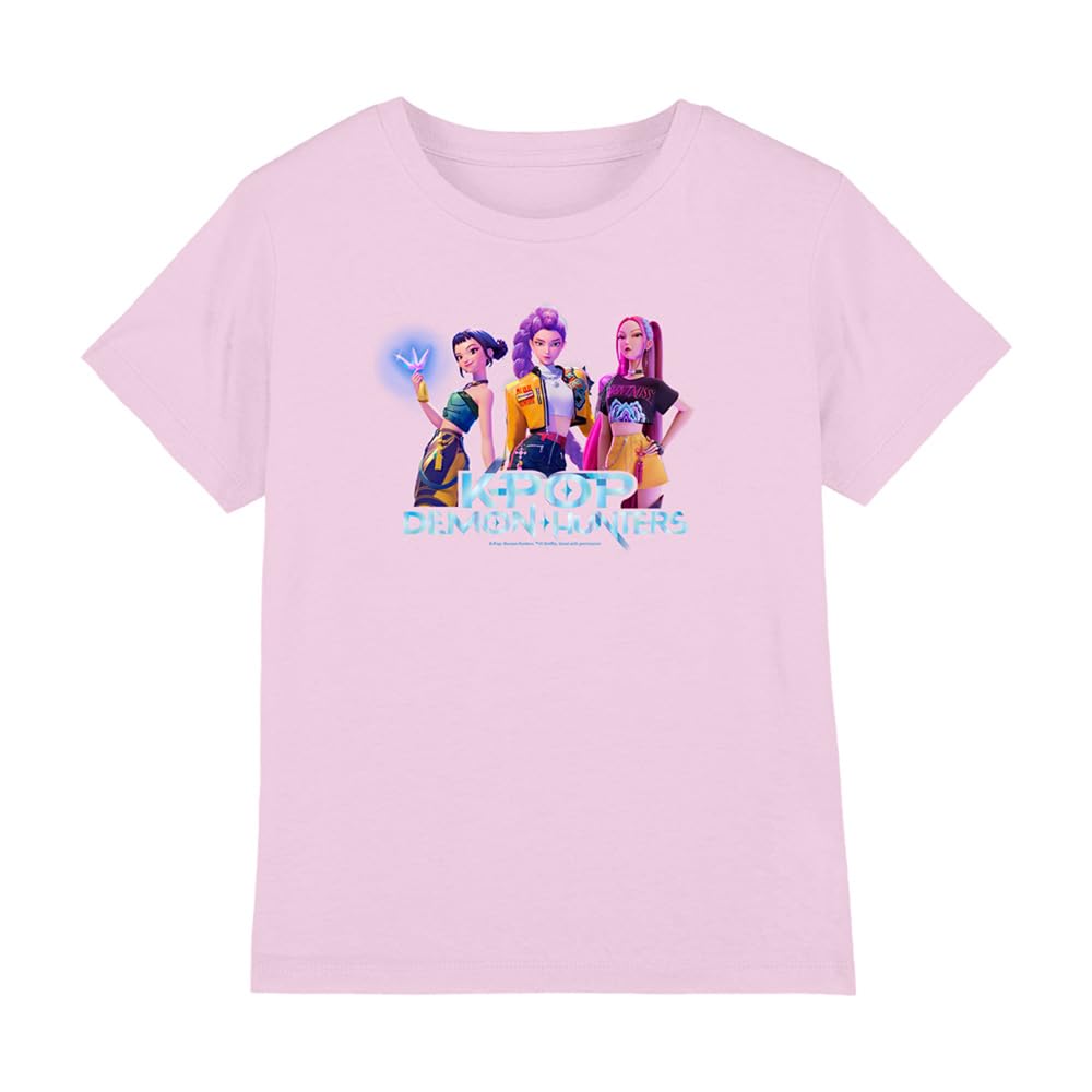 T-Shirt K-Pop Demon Hunters Huntrix Groupe Kpop Enfant