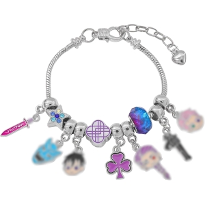 Bracelet K-Pop Demon Hunters avec pendentif personnage