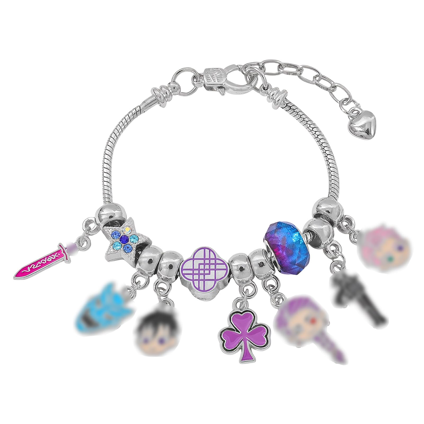 Bracelet K-Pop Demon Hunters avec pendentif personnage