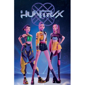 Poster K-Pop Demon Hunters Comment Ça Se Fait 36x24 pouces