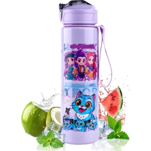 Gourde K-Pop Demon Hunters 750ml avec paille anti-fuite