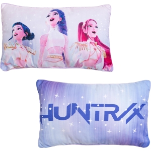 Coussin cylindrique K-Pop Demon Hunters Motif céleste réversible Violet 50x30 cm
