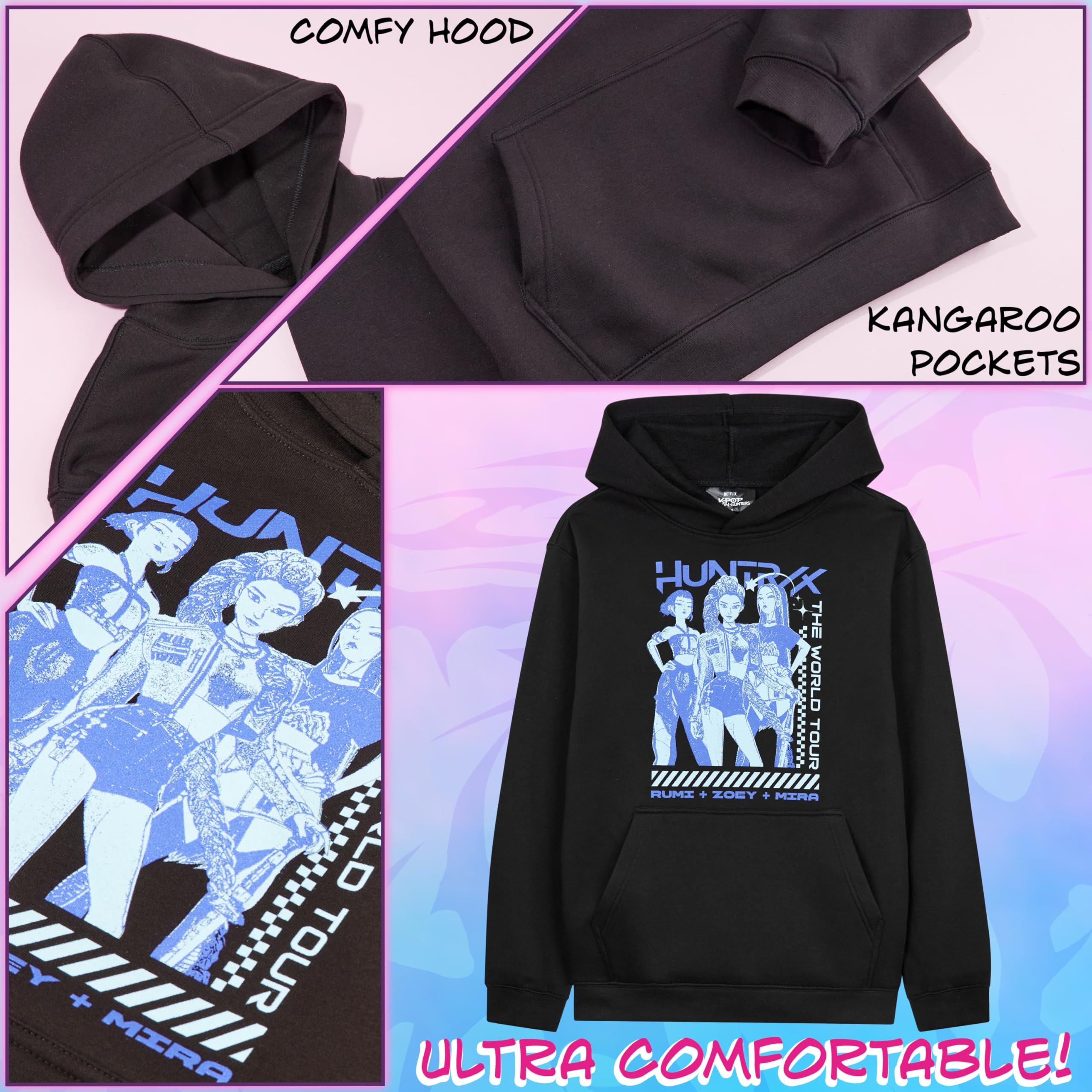 Sweat à capuche K-Pop Demon Hunters Fille – Image 5