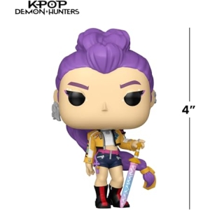 Funko Pop! Kpop Demon Hunters Rumi figurine vinyle à collectionner - vue 3
