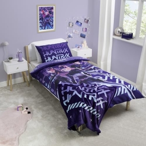 Housse de couette Kpop Demon Hunters motif Huntrix Power réversible - vue 5