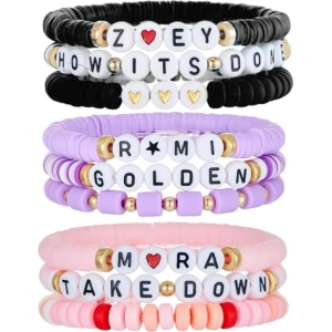 Bracelet Kpop Demon Hunters 9 pièces amitié cosplay fan