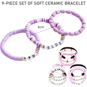 Bracelet Kpop Demon Hunters 9 pièces amitié cosplay fan - vue 2