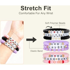 Bracelet Kpop Demon Hunters 9 pièces amitié cosplay fan - vue 4