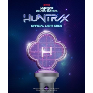Kpop demon hunters Huntrix official light stick bleu - vue 2