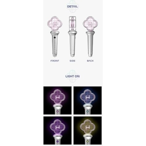 Kpop demon hunters Huntrix official light stick bleu - vue 3
