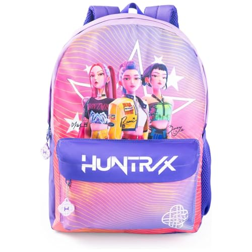 KPop Demon Hunters sac à dos rose Huntrix pour filles