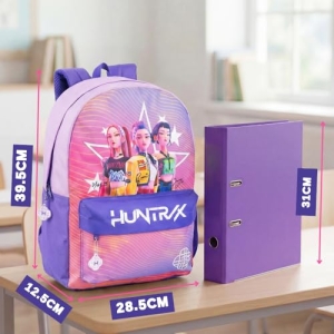 KPop Demon Hunters sac à dos rose Huntrix pour filles - vue 5