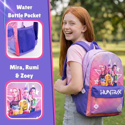 KPop Demon Hunters sac à dos rose Huntrix pour filles - vue 6