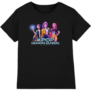 T-Shirt K-Pop Demon Hunters Huntrix Groupe Kpop Enfant