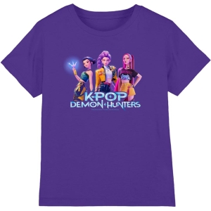 T-Shirt K-Pop Demon Hunters Huntrix Groupe Kpop Enfant