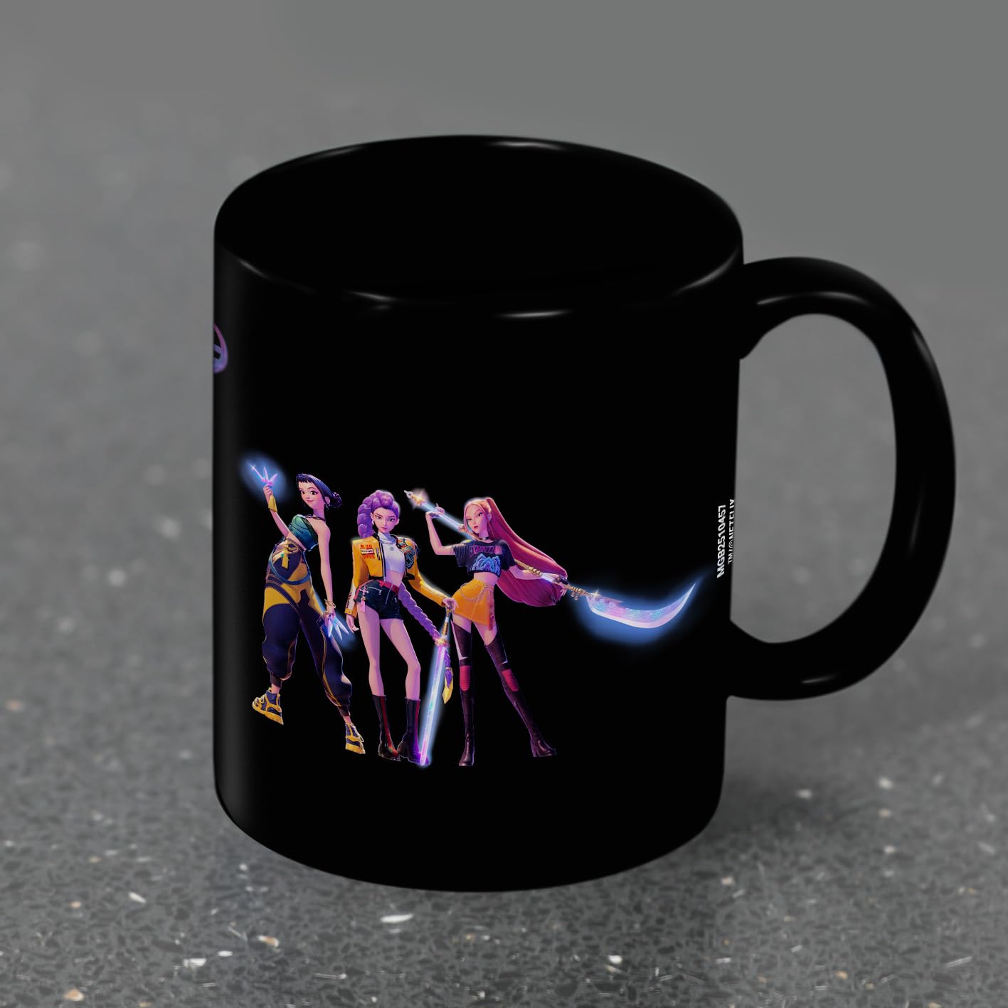 Mug K-Pop Demon Hunters Huntr x Black – Image 3