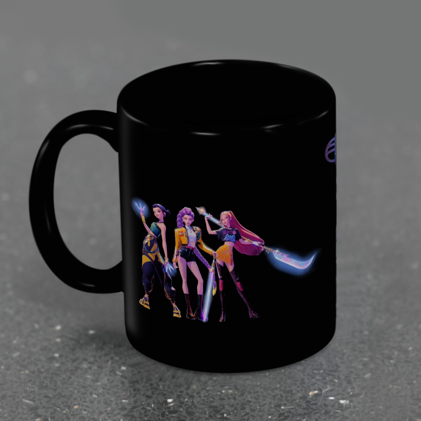 Mug K-Pop Demon Hunters Huntr x Black – Image 2