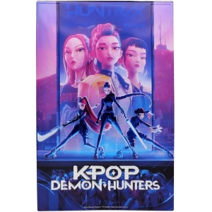 Poster en aluminium K-Pop Demon Hunters 20x30 cm