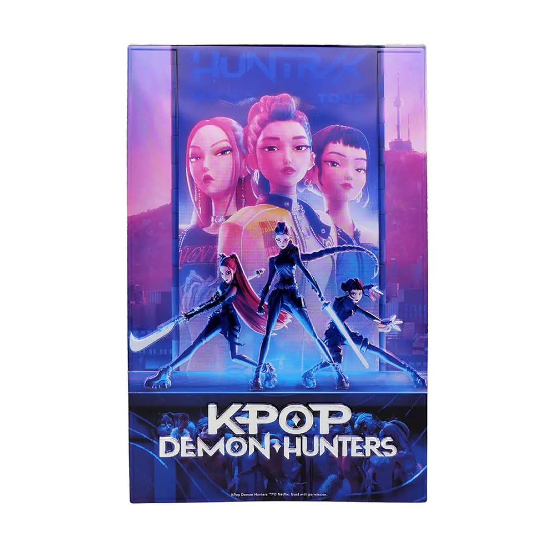 Poster en aluminium K-Pop Demon Hunters 20x30 cm