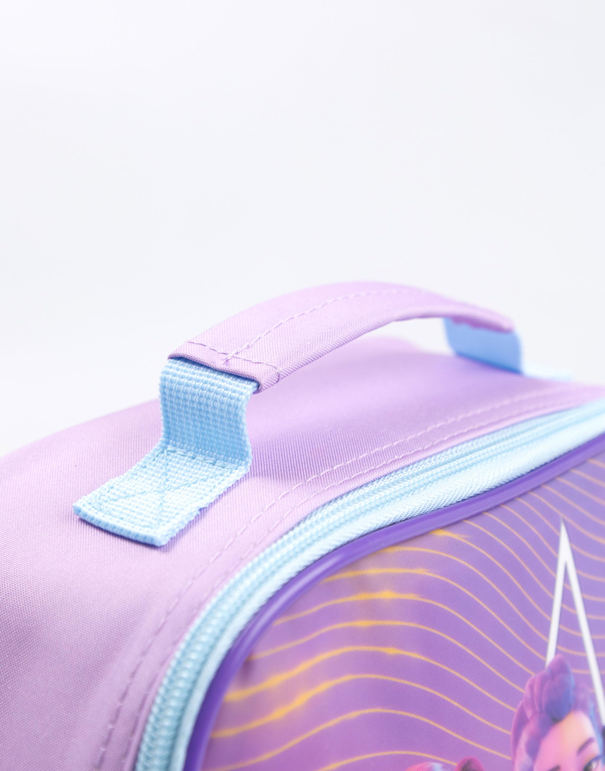 Sac à déjeuner K-Pop Demon Hunters violet avec bouteille et pots – Image 3
