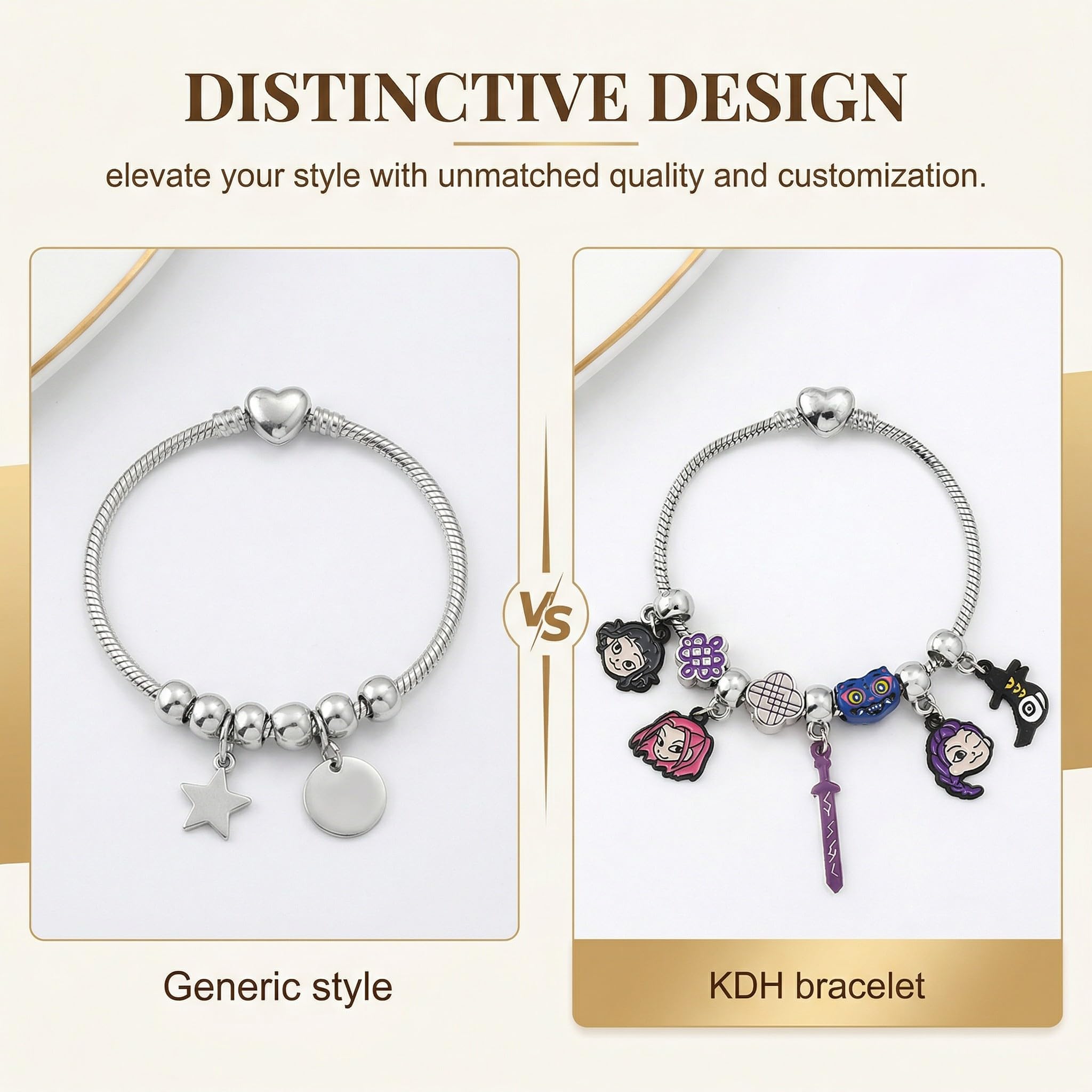 Bracelet K-Pop Demon Hunters thème Demon Hunter pour fans – Image 6