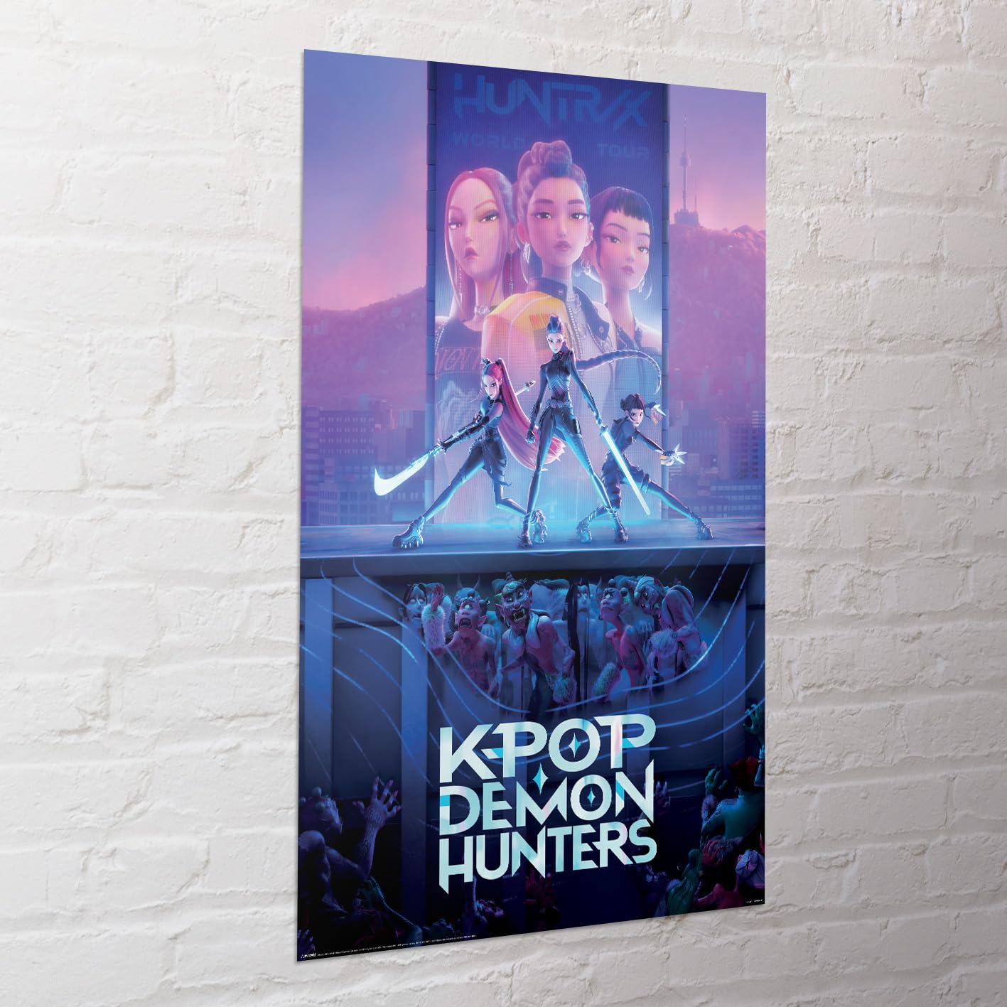 Poster K-Pop Demon Hunters maxi 91,5 x 61 cm – Image 2