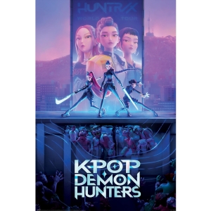 Poster K-Pop Demon Hunters maxi 91,5 x 61 cm