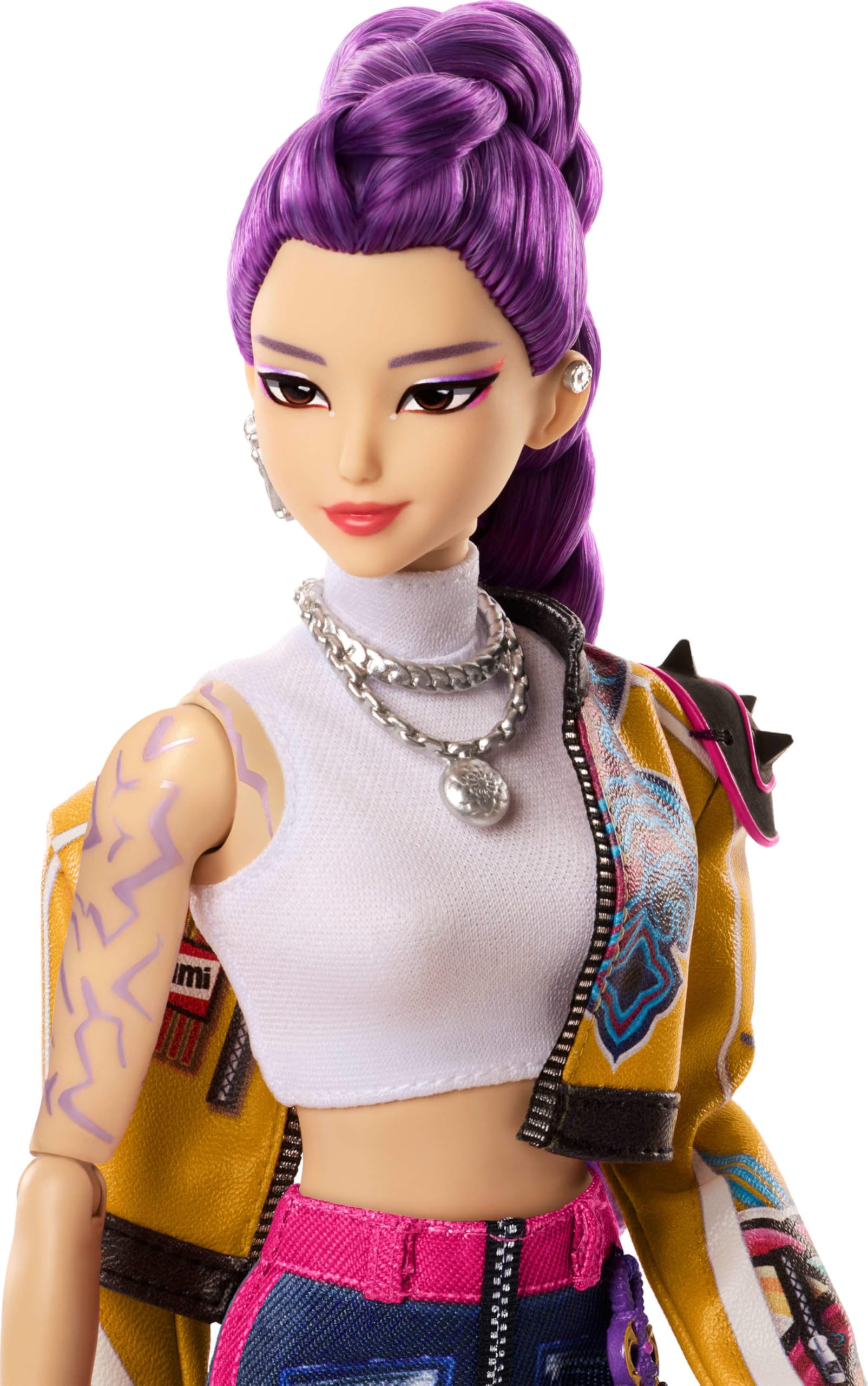 Poupée K-Pop Demon Hunters Rumi Tenue de Scène avec Microphone et Épée – Image 3