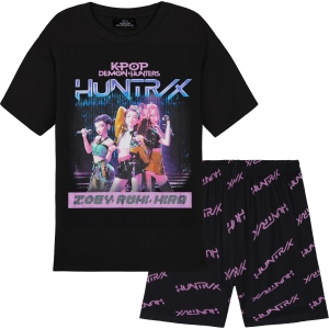 Ensemble Pyjama Fille K-Pop Demon Hunters T-Shirt et Shorts
