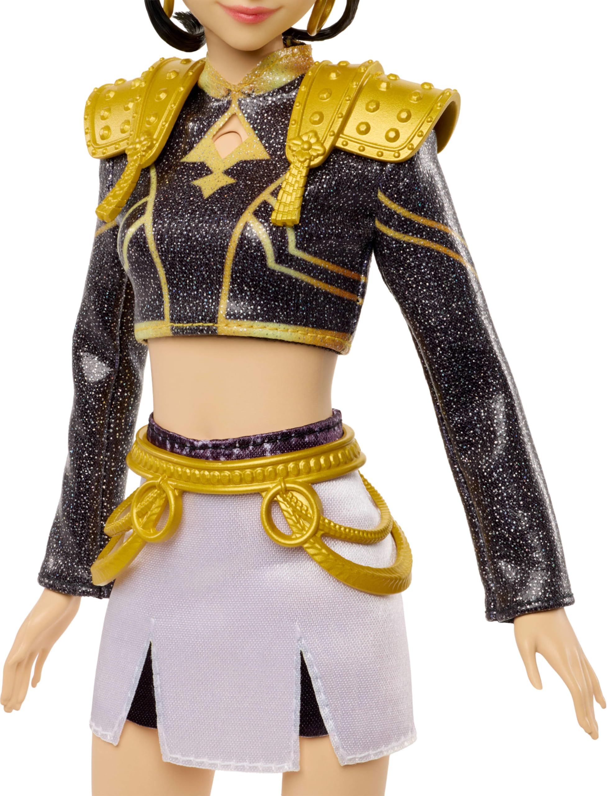 Poupée K-Pop Demon Hunters Zoey Golden HUNTR/X avec Tenue Amovible – Image 3