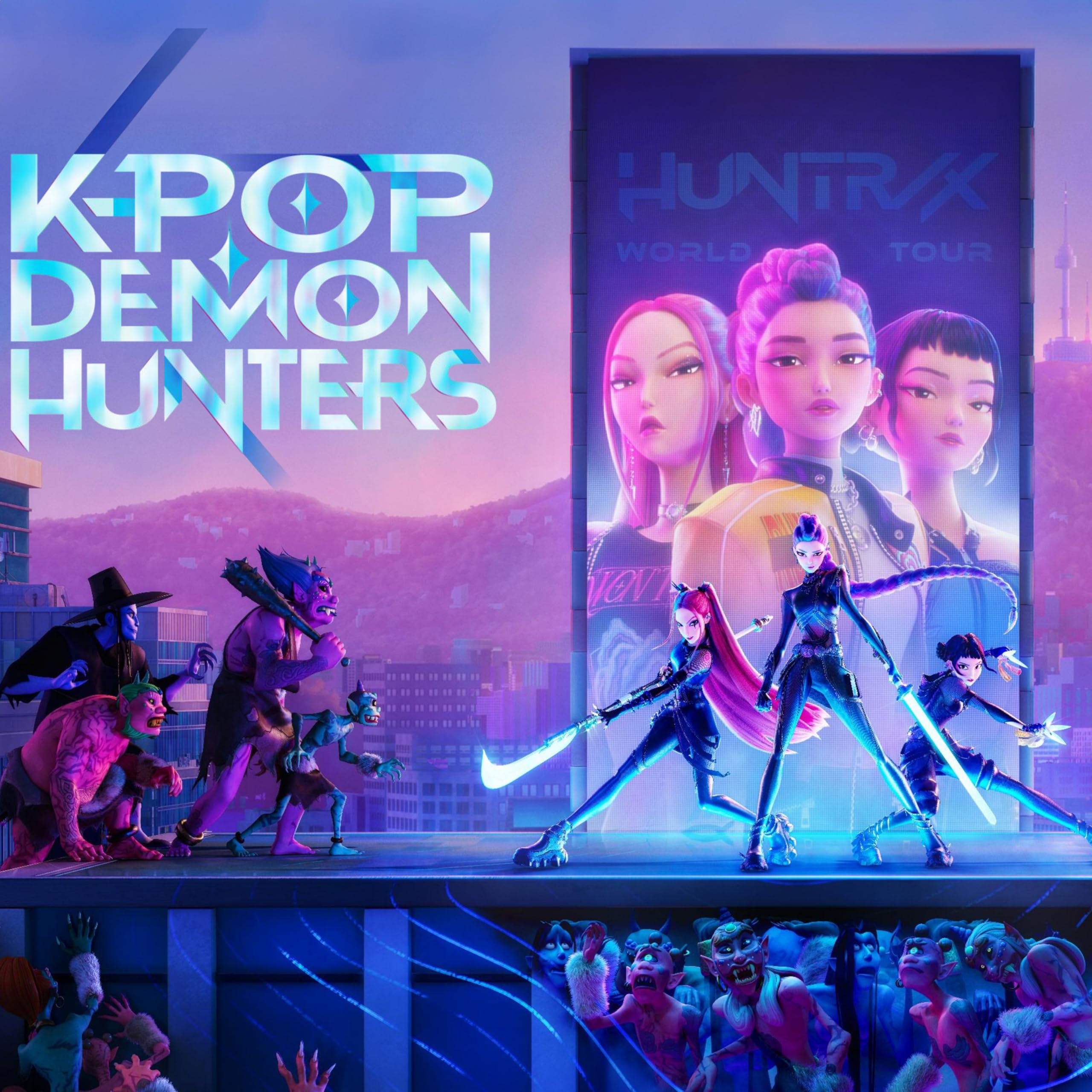 Lot de 40 figurines K-Pop Demon Hunters avec autocollants – Image 3