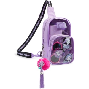 Sac bandoulière K-Pop Demon Hunters HUNTR/X Noir/Violet